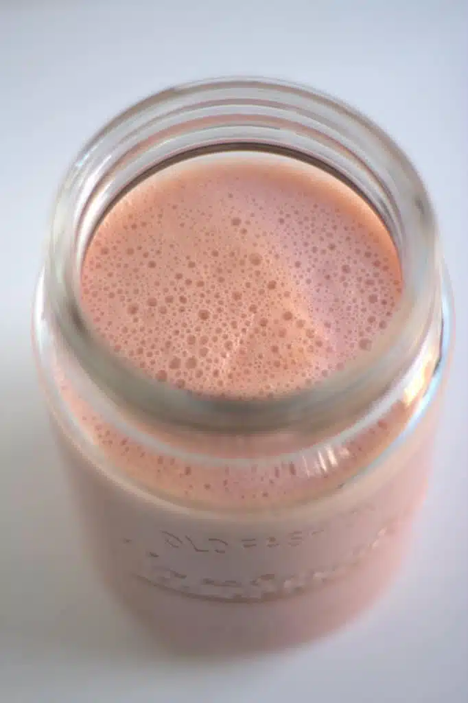 Watermelon Strawberry Yogurt Smoothie