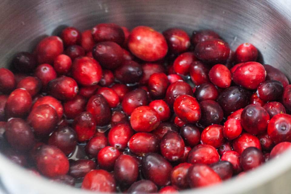 Cranberry Orange Sorbet is easy to make, delicious and takes only minutes to prepare.