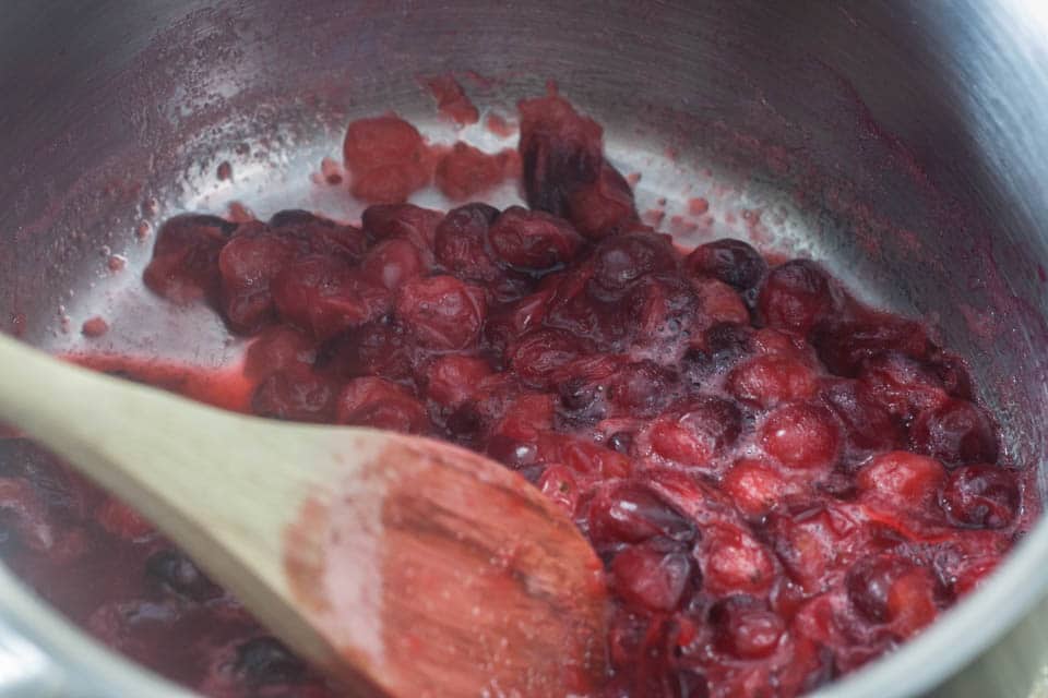 Cranberry Orange Sorbet is easy to make, delicious and takes only minutes to prepare.