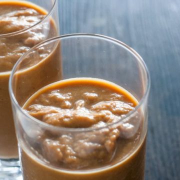 Need a caffeine kick? Try this Pumpkin Coffee Smoothie for a pick-me up. Great for breakfast or as a snack and super easy to make.