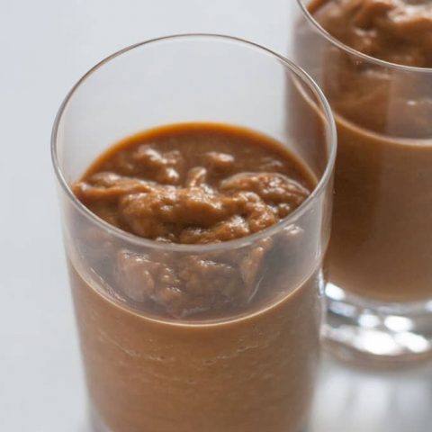 Need a caffeine kick? Try this Pumpkin Coffee Smoothie for a pick-me up. Great for breakfast or as a snack and super easy to make.