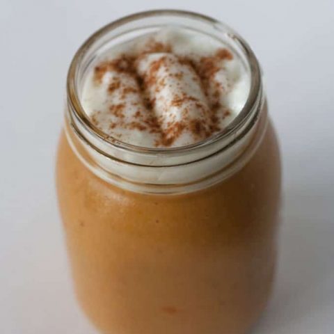 Pumpkin Protein Smoothies are the best way to celebrate Fall. Quick, easy to make and great tasting - enjoy for breakfast or for a delicious snack.
