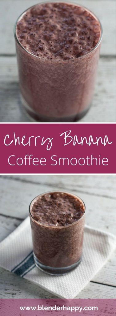 Cherry Banana Coffee Smoothie
