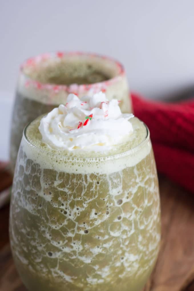 Green Peppermint Smoothie is good for you in more ways than one.