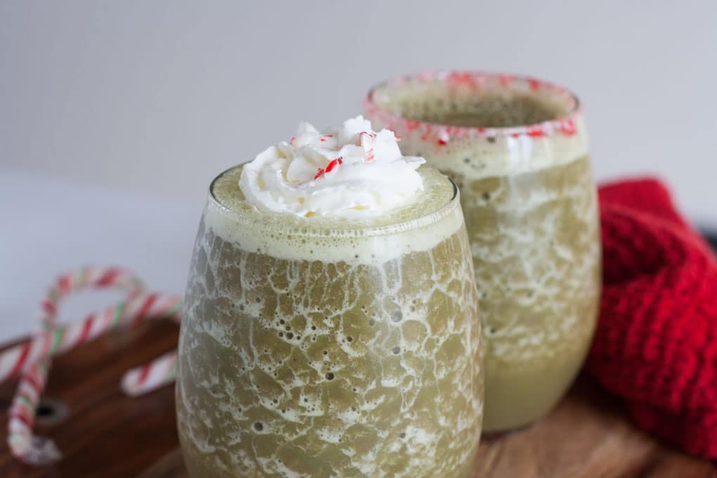 Green Peppermint Smoothie is good for you in more ways than one.