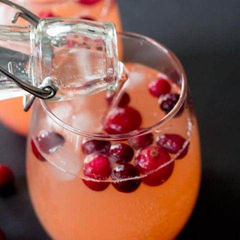 Cranberry Orange Soda is easy to make, has no artificial sugars and is just downright tasty.
