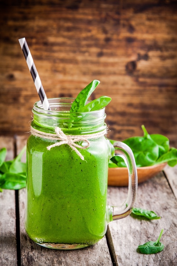 Green smoothies can help keep your diet on track.