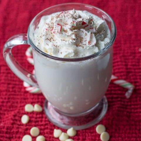 Peppermint White Hot Chocolate is the perfect seasonal treat. Made in minutes this may become a family favourite.