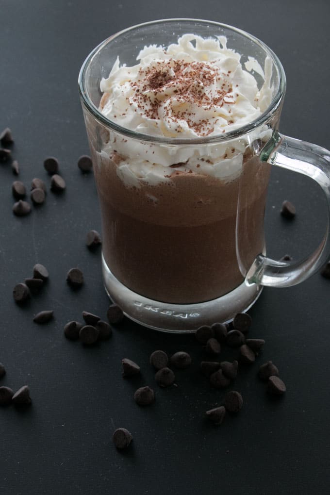 Peanut Butter + Chocolate + Coffee = Indulgent Peanut Butter Mocha Latte