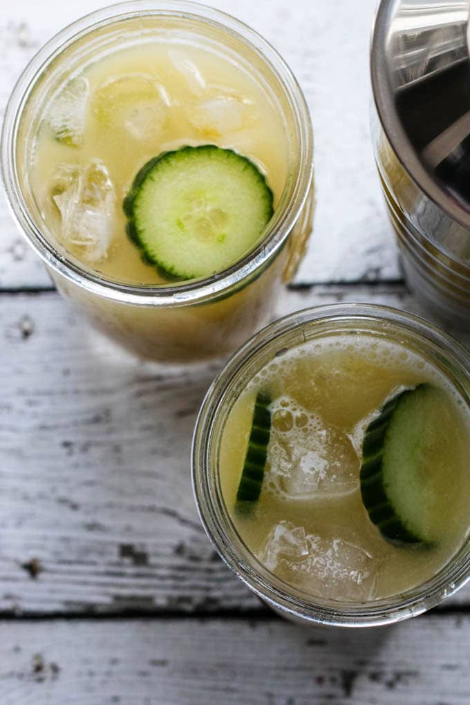 Cucumber grapefruit juice with a touch of ginger is a super simple, light and refreshing juice that will quench your thirst and leave you hydrated.