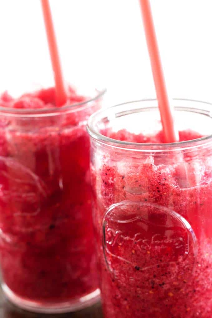 Forget the variety store slushie, make your own with actual fruit and less sugar.