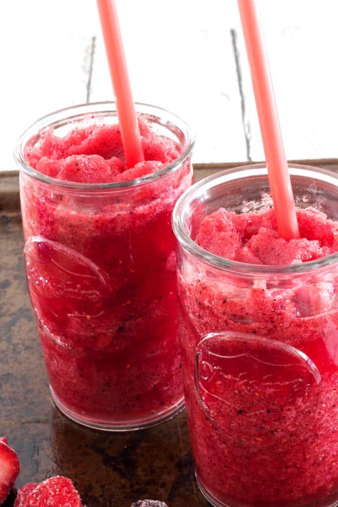 Berry Lime Slushie