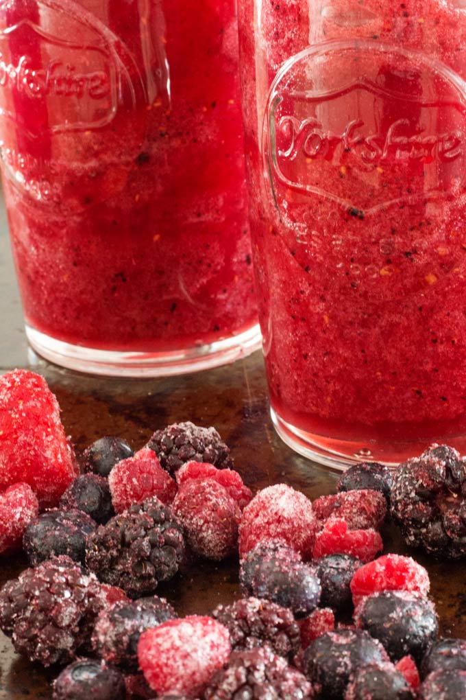 Forget the variety store slushie, make your own with actual fruit and less sugar.