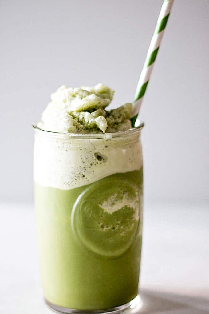 Try a simple Iced Matcha Latte, the perfect drink for Spring.