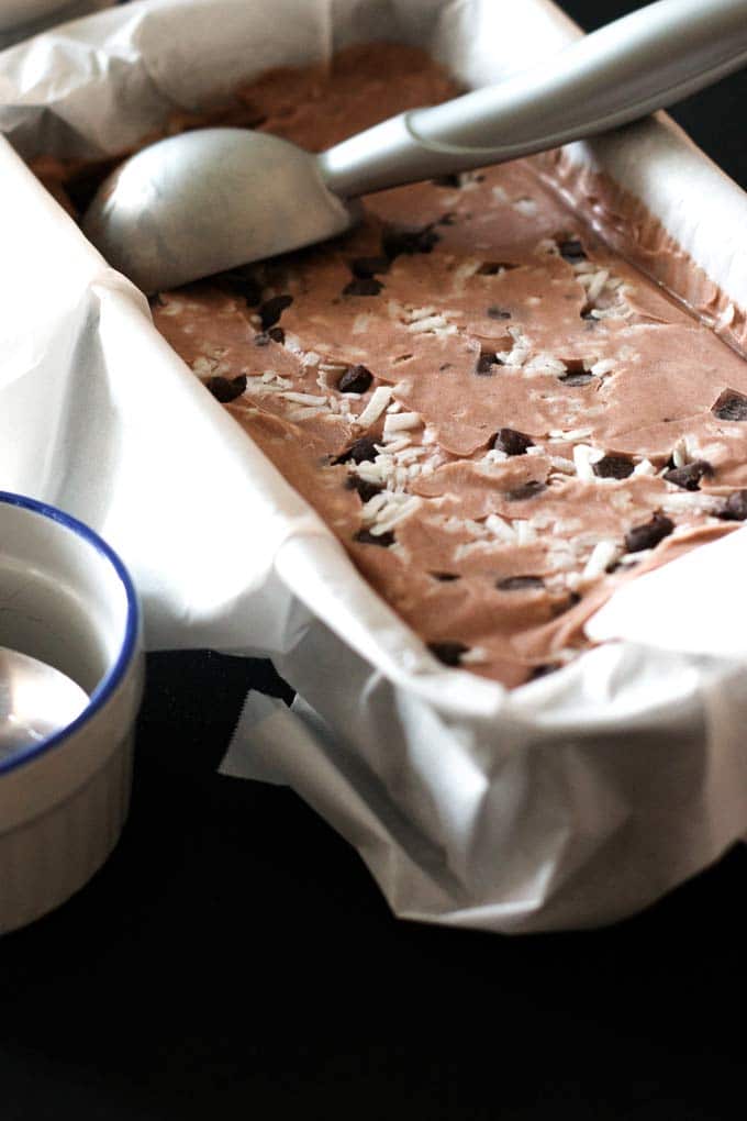 No churn Chocolate Coconut Ice Cream is creamy, delicious and oh so easy to make.