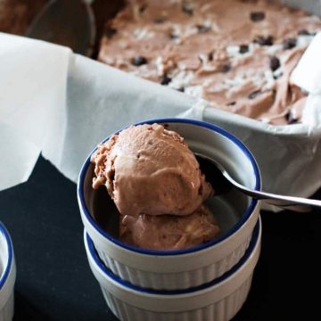 No churn Chocolate Coconut Ice Cream is creamy, delicious and oh so easy to make.