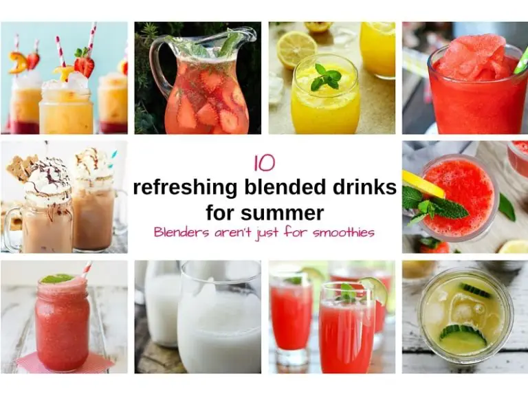 10 refreshing blended drinks for summer