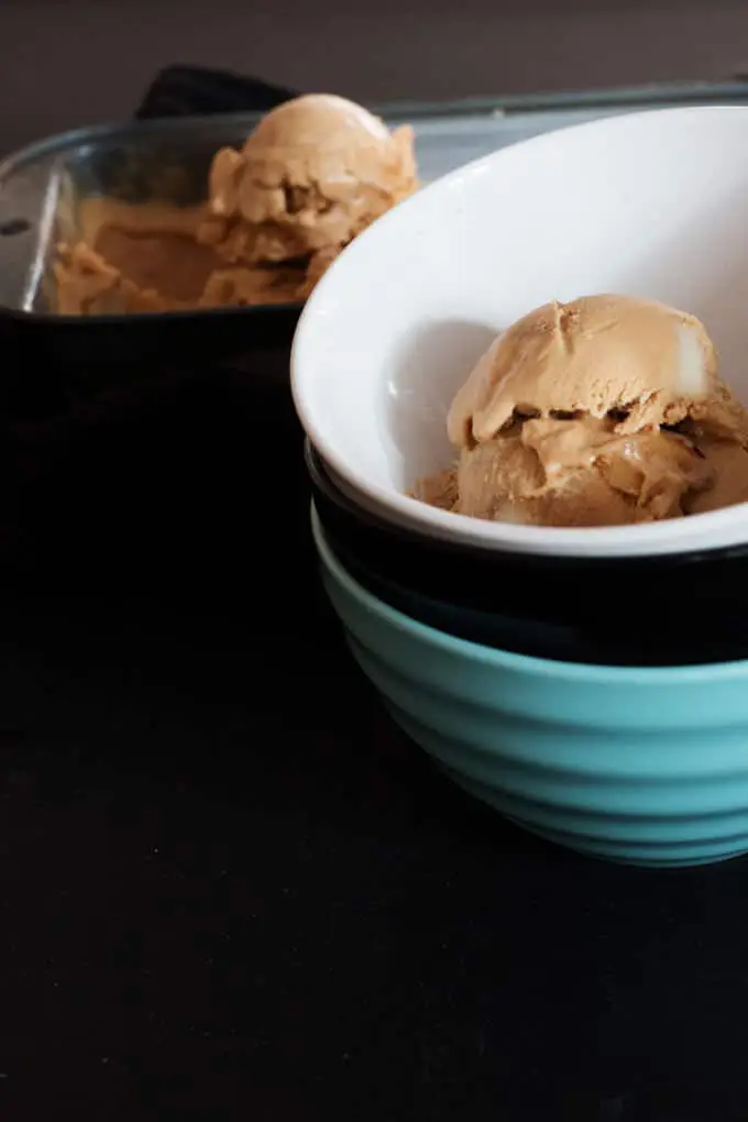 Enjoy this No Churn Caramel Apple Ice Cream that you can make with less than 10 mins of hands on prep. You won’t find this tasty flavour in the corner store.