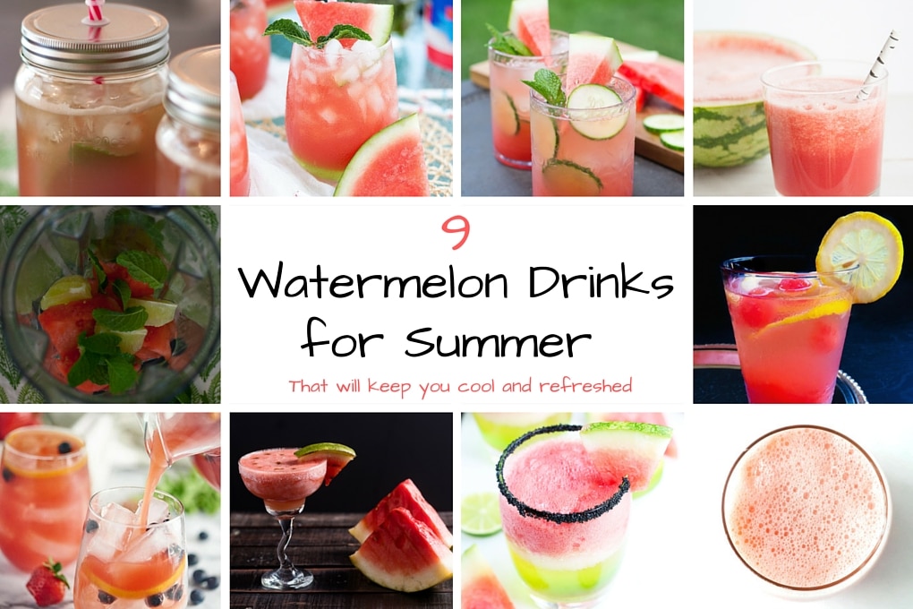 9 watermelon drink recipes for summer