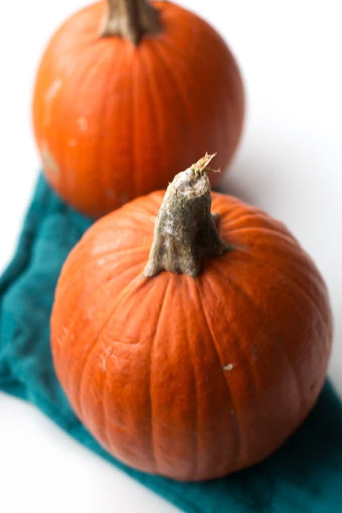 Make homemade pumpkin puree: it is so simple and takes just minutes of hands on effort.