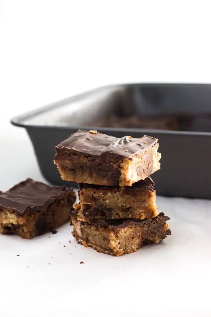 Chocolate Butterscotch Cookie Bars