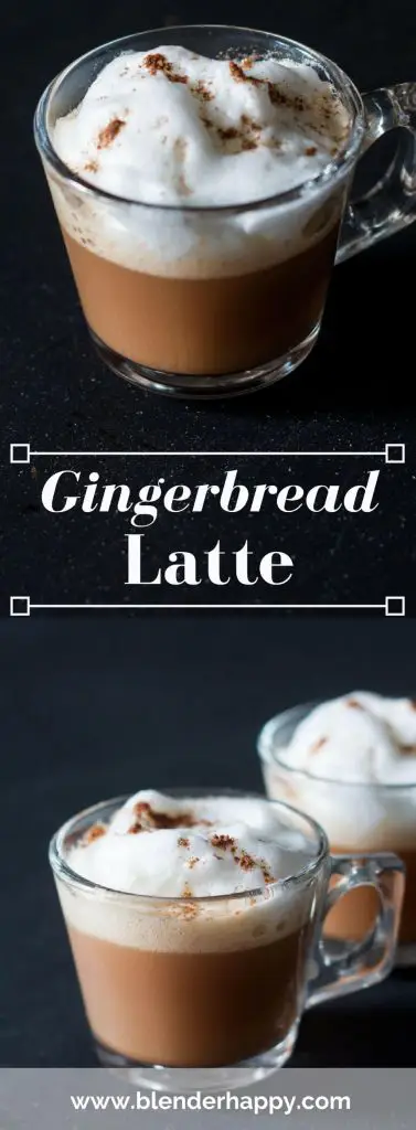 Save your money and make your own gingerbread latte at home. The perfect caffeinated treat for the holidays.