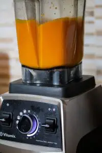 soup in blender