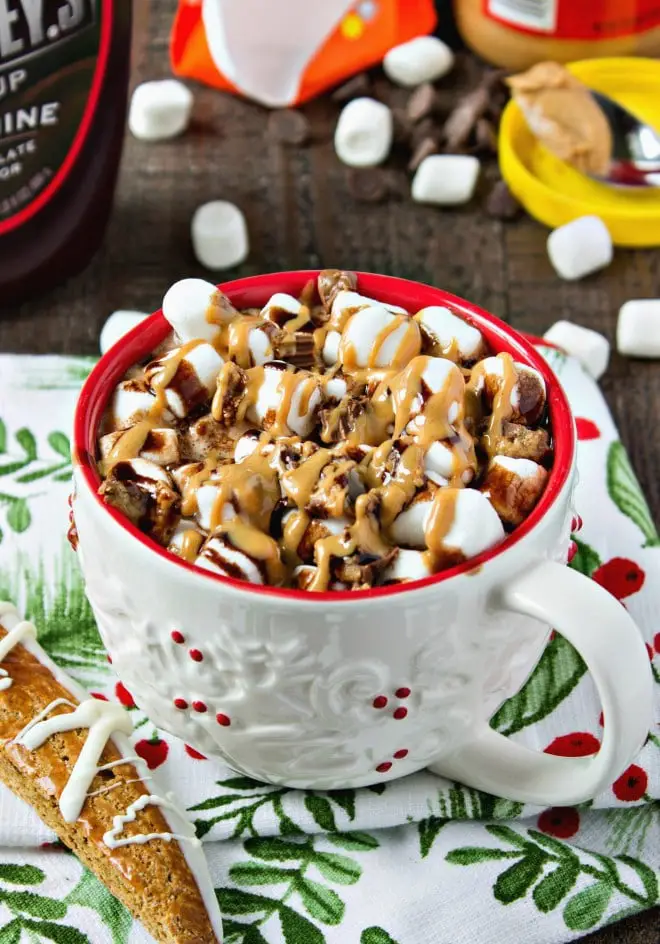 Peanut Butter Hot Chocolate