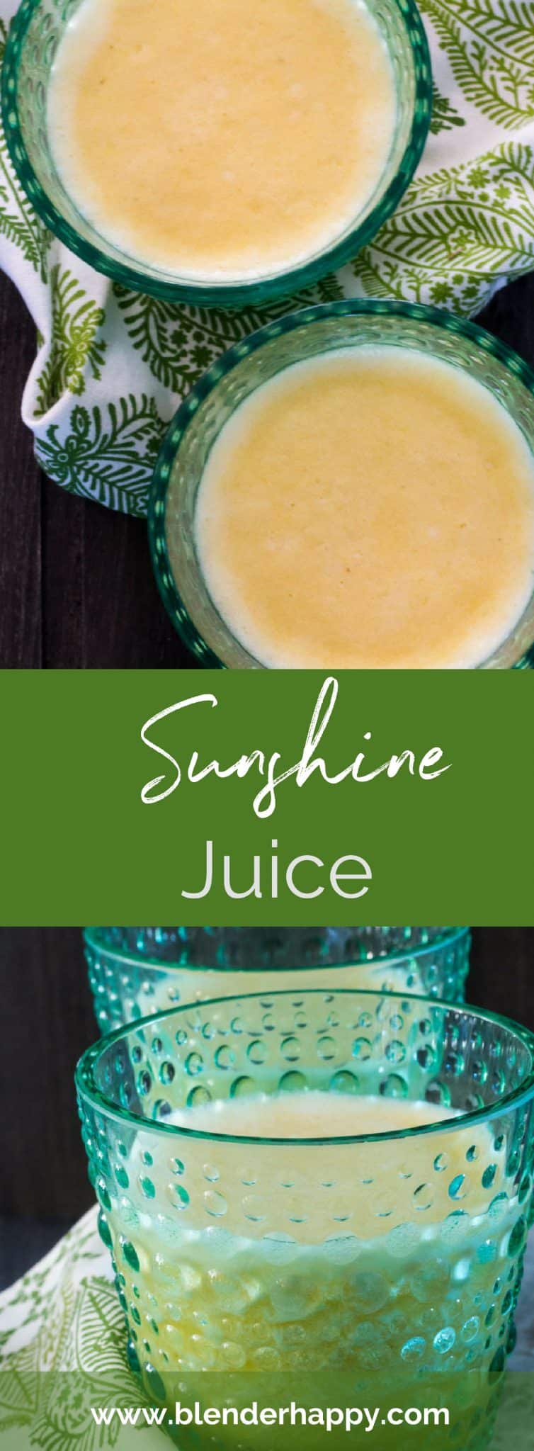 Sunshine Juice: Cucumber Orange Pineapple Juice » Blender Happy