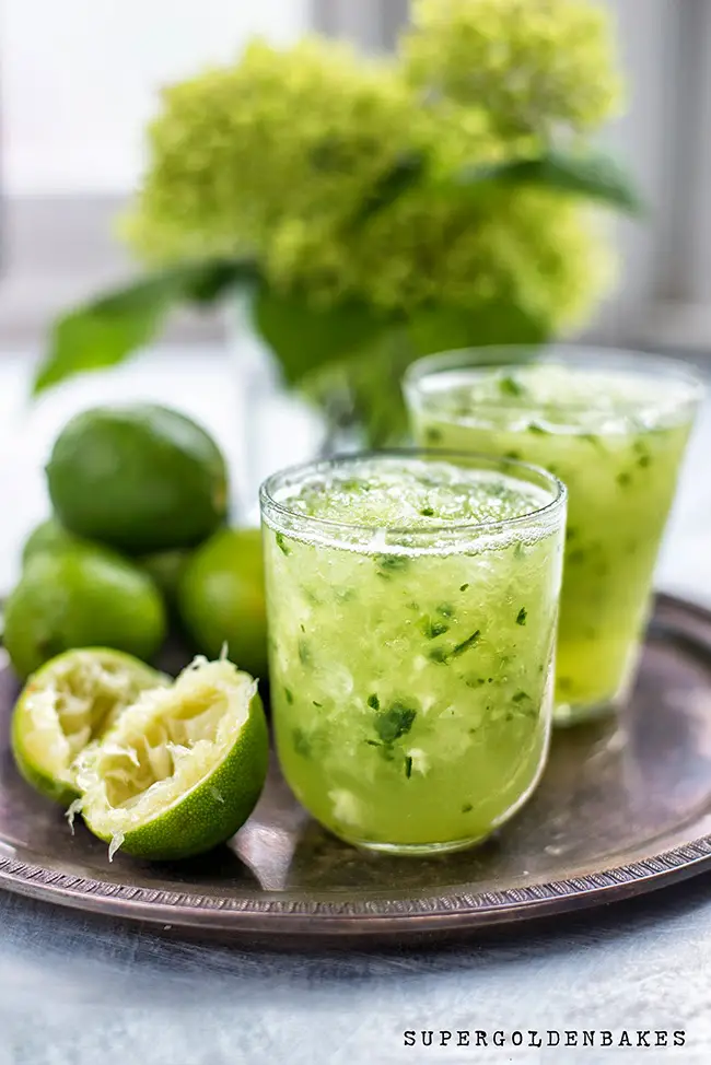 Cucumber Lime Caipirinha