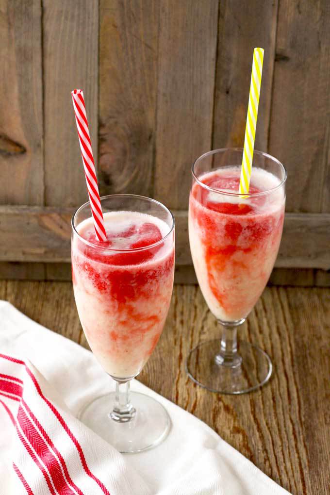 Lava Flow Tropical Drink