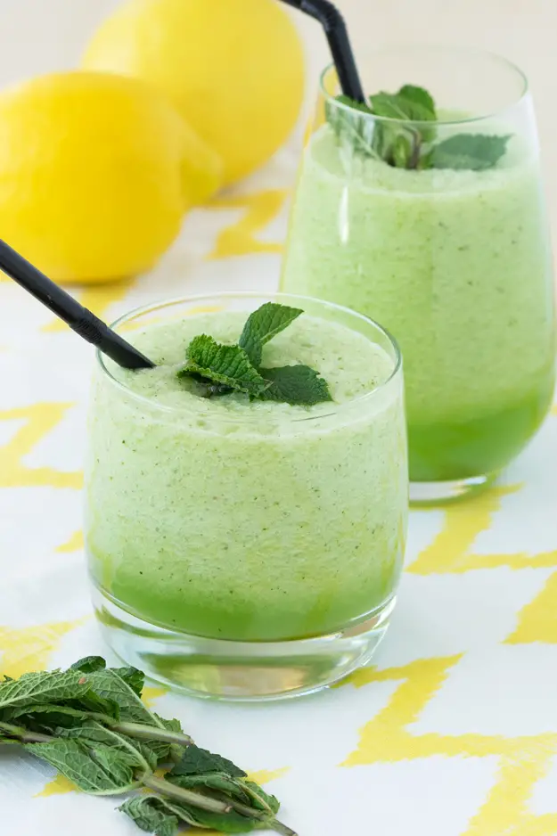 Mint Honeydew Smoothie