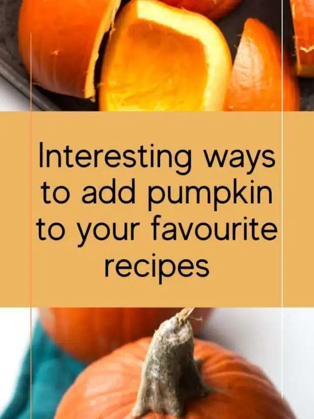 Interesting ways to Add Pumpkin to Recipes